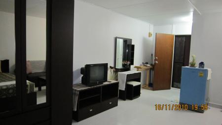 ให้เช่าห้อง 
 ห้องขนาดเล็กวิวด้านนอก อาคาร P1 ชั้น 5