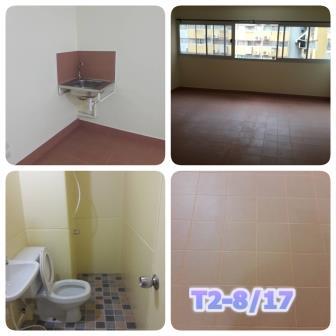 ให้เช่าห้อง
ห้องเล็กด้านใน อาคาร T2 ชั้น 9