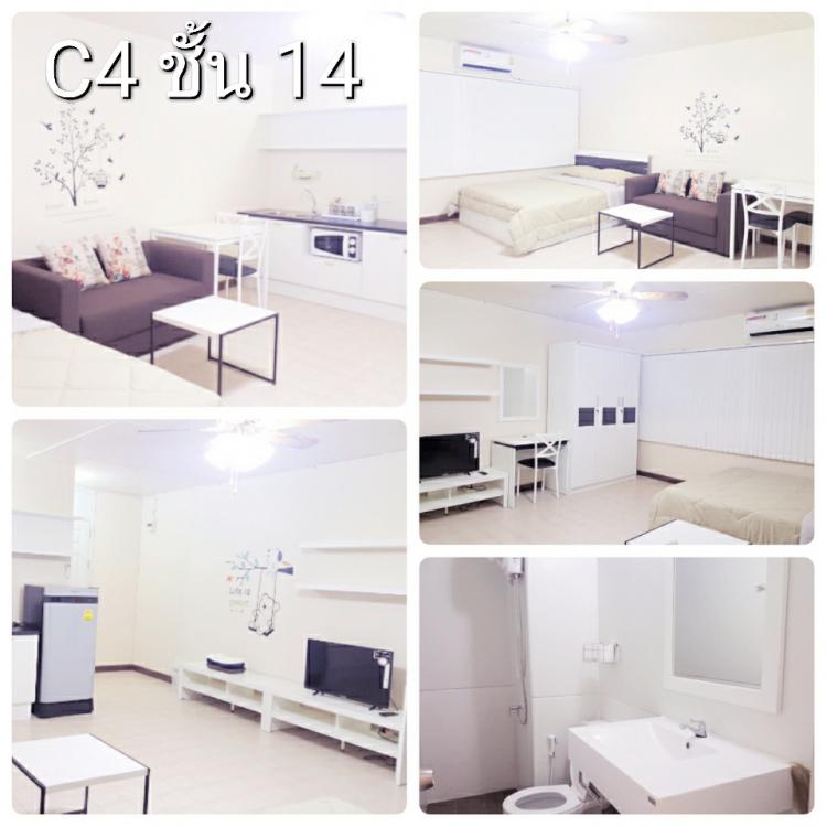 ให้เช่าห้อง 
 ห้องเล็กด้านใน อาคาร C4 ชั้น 14