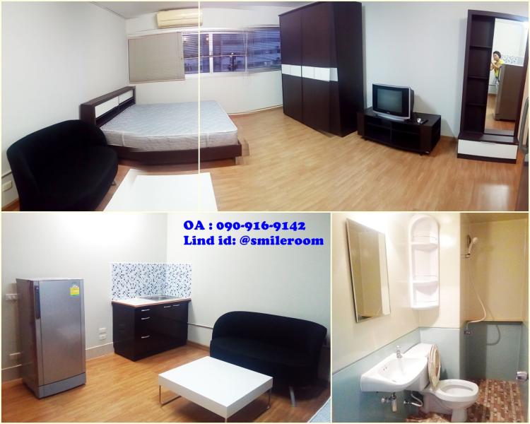 ให้เช่าห้อง 
 ห้องเล็กด้านนอก อาคาร T11 ชั้น 4